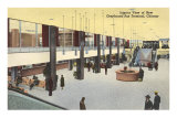 Bus Terminal, Chicago, Illinois Print