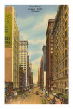 State Street, Chicago, Illinois Posters