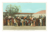 Pageant of Indian Crafts, San Gabriel Mission, California Posters
