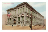 Library, Chicago, Illinois Posters
