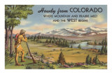Howdy from Colorado, Mountain Man Posters