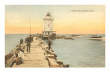 Outer Lighthouse, Saybrook, Connecticut Photo