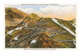 Switchbacks up Pikes Peak, Colorado Pósters Switchbacks up Pikes Peak, Colorado Pósters