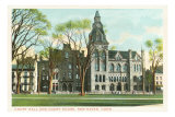 Palais de justice, New Haven, Connecticut Posters