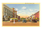 Main Street, Danbury, Connecticut Giclee Print