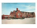 Santa Fe Depot, Colorado Springs, Colorado Lámina giclée