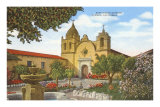 San Carlos Mission, Carmel, California Posters