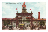 Mispah Arch, Union Depot, Denver, Colorado Fotografía