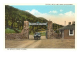 Toll Gate, Pikes Peak Highway, Colorado Lámina giclée Toll Gate, Pikes Peak Highway, Colorado Lámina giclée