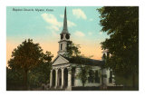 Baptist Church, Mystic, Connecticut Posters