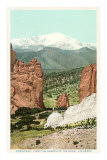 Garden of the Gods, Pike's Peak, Colorado Photo