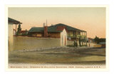 Sherman & Halleck's Quarters, Monterey, California Posters