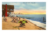 White Sand Beach, Lyme, Connecticut Posters