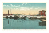 Congress Street Bridge, Bridgeport, Connecticut Posters