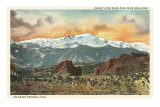 Sunset over Pike's Peak, Colorado Posters