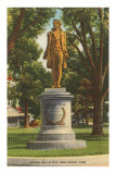 Statue de Nathan Hale, New London, Connecticut Posters