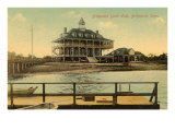 Yacht Club, Bridgeport, Connecticut Lámina giclée Yacht Club, Bridgeport, Connecticut Lámina giclée