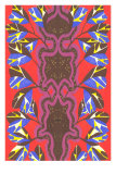 Pattern with Leaves Posters