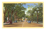 West Avenue, Norwalk, Connecticut Posters