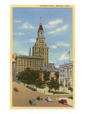 Travelers Tower, Hartford, Connecticut Giclee Print Travelers Tower, Hartford, Connecticut Giclee Print