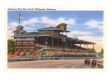 Hipódromo del parque Delaware, Wilmington, Delaware Lámina giclée Hipódromo del parque Delaware, Wilmington, Delaware Lámina giclée
