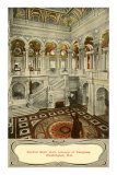 Central Stair Hall, Library of Congress, Washington D.C. Posters