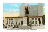 Caesar Rodney Statue, Wilmington, Delaware Posters