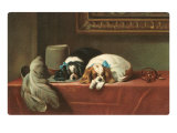 King Charles Spaniels Lámina giclée King Charles Spaniels Lámina giclée