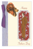 Happy Father's Day, Red Setter Posters