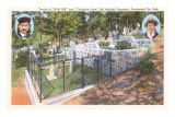 Tomb of Wild Bill and Calamity Jane, Deadwood, South Dakota Posters