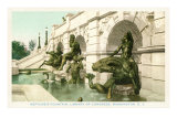 Neptune's Fountain, Library of Congress, Washington D.C. Posters