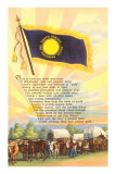 South Dakota State Flag and Song Posters