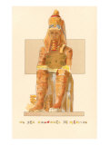Colossus of Memnon, Rendering, Egypt Digitálně vytištěná reprodukce Colossus of Memnon, Rendering, Egypt Digitálně vytištěná reprodukce