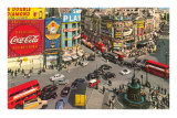 Picadilly Circus, London, England Poster