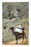 Entrance to the Great Pyramid, Egypt Posters