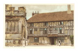 Falcon Hotel, Stratford on Avon, England Posters