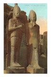 Statues à Louxor, Egypte Photographie
