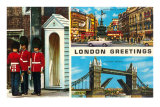 Souvenir de Londres, vues de Londres, Angleterre Posters