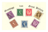 Greetings from Great Britain, Stamps Photo
