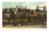 Tower of London and Bridge, London, England Posters