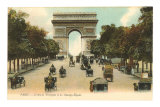 Arc de Triomphe, Champs-Elysées, Paris, France Photographie