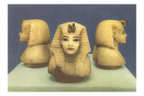 Alabaster Pharaoh Heads Prints