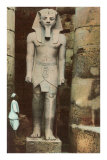 Pharaoh Statue, Luxor, Egypt Posters