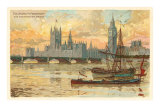 Houses of Parliament, London, England Posters