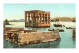 Philae Kiosk at Floodtide Posters
