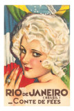 Rio de Janeiro Fairy Tale Kunstdruck