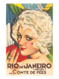 Rio de Janeiro Fairy Tale Giclée-tryk Rio de Janeiro Fairy Tale Giclée-tryk