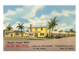 Ace Motel, Jacksonville, Florida Giclee Print Ace Motel, Jacksonville, Florida Giclee Print