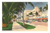 Lincoln Road, Miami Beach, Florida Posters