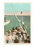 Steamer to Cuba Lámina giclée